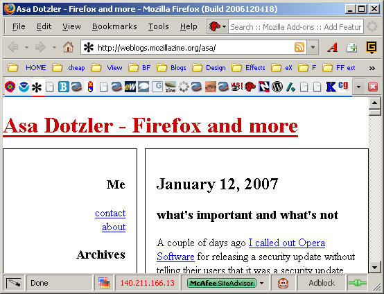 Firefox Menu discussion - mozillaZine Forums