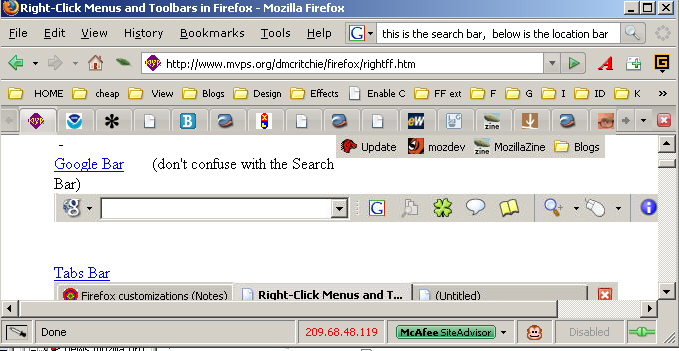 google toolbar for firefox 1.5